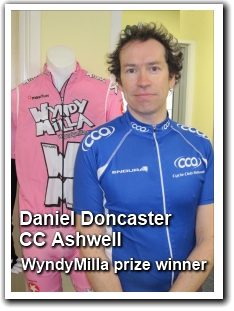 photo of wyndymilla prize winner Daniel Doncaster - CC Ashwell