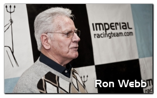 Ron Webb cycling track designer