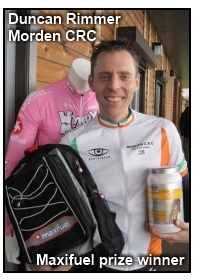photo of Maxifuel prize winner Duncan Rimmer (Morden CRC)