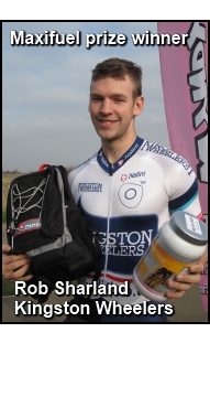 photo of Maxifuel prize winner Rob Sharland (Kingston Wheelers)