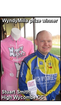 photo of WyndyMilla prize winner Stuart Smith (High Wycombe CC)