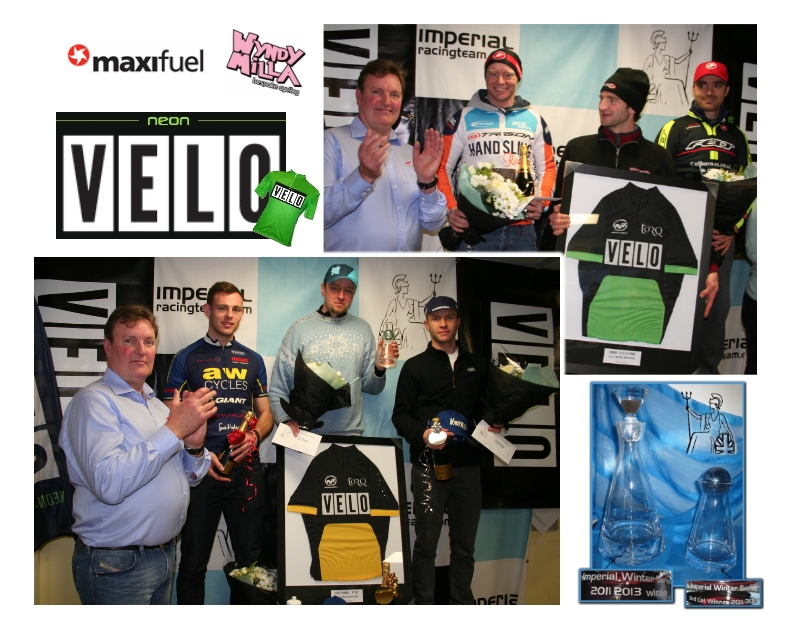 Presentation photos Tony Doyle mbe, Ken Buckley AW cycles, Greg Wiltshire Kingston Wheelers, Jacek Reder, Tom Smith  Felt-Colbornes RT, Vincent Halpern Handsling racing, Conall Yates InGear Quickvit Trainsharp