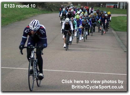 click here to view racing photos  
in the Imperial Winter Series Round 10 by BritishCycleSport.com
