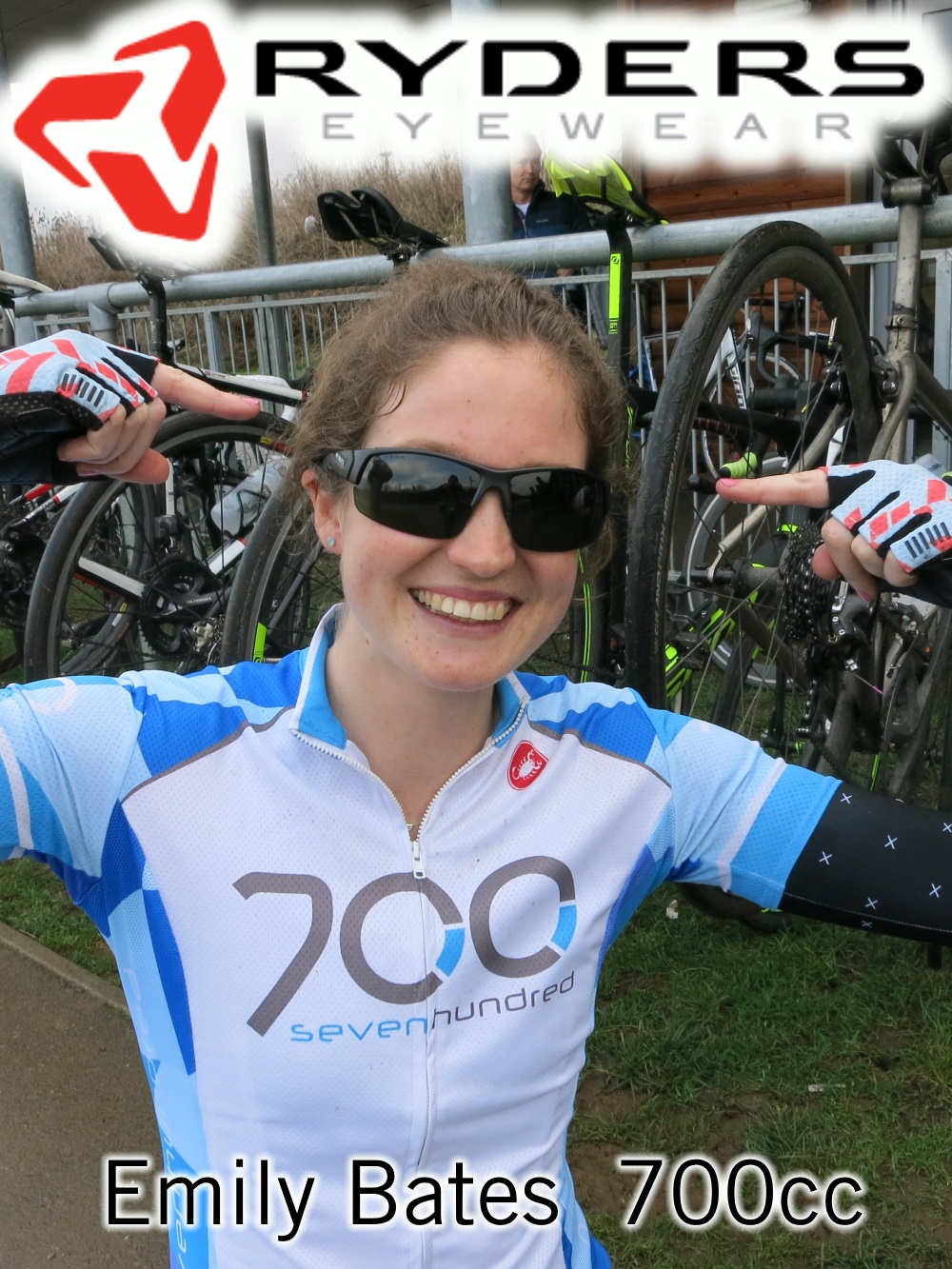 Emily Bates (700cc) wins Ryders Eyewear Strider