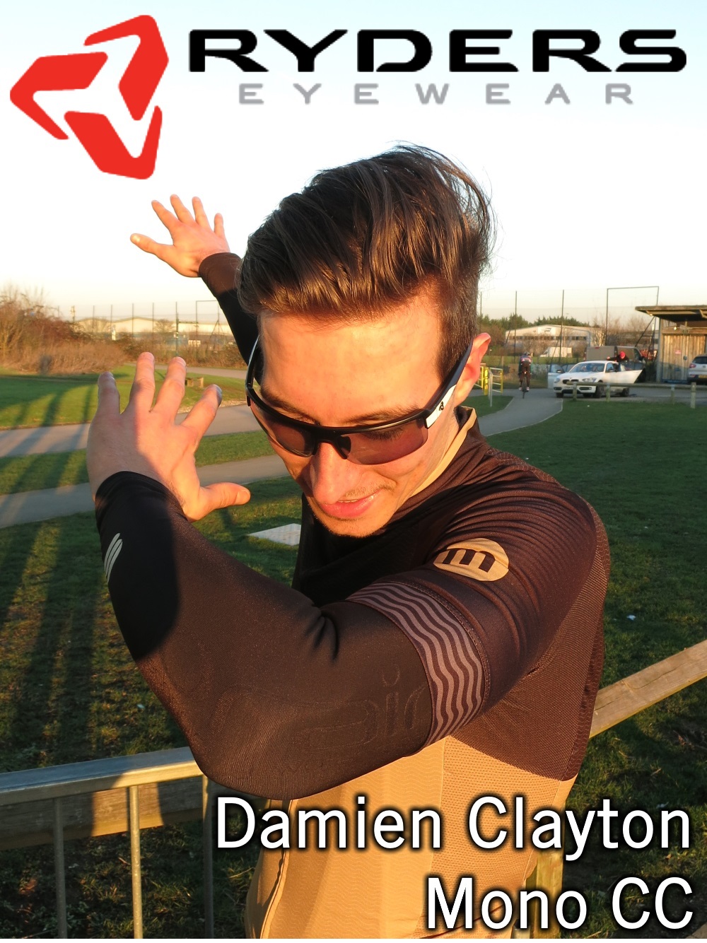 Damien Clayton (Mono CC) wears Sevenths Ryders Eyewear now he's become a 2nd Cat