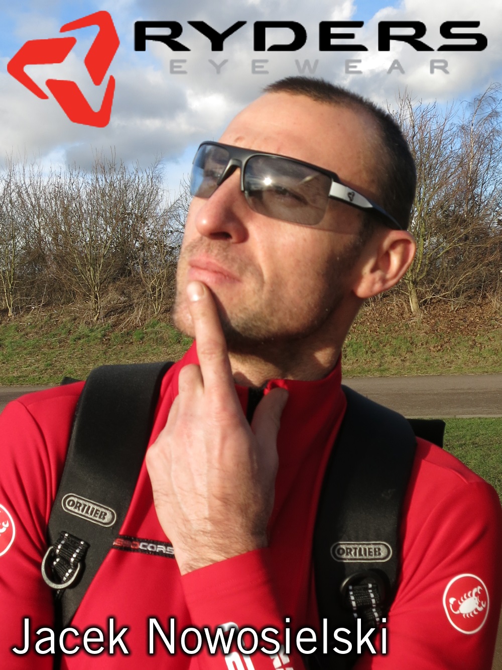 Jacek Nowosielski wears Sevenths Ryders Eyewear now he's become a 3rd Cat