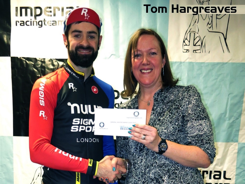 Imperial Winter Series 2016/17 Tom Hargreaves (Nuun - Sigma Sport - London RT) Series Winner