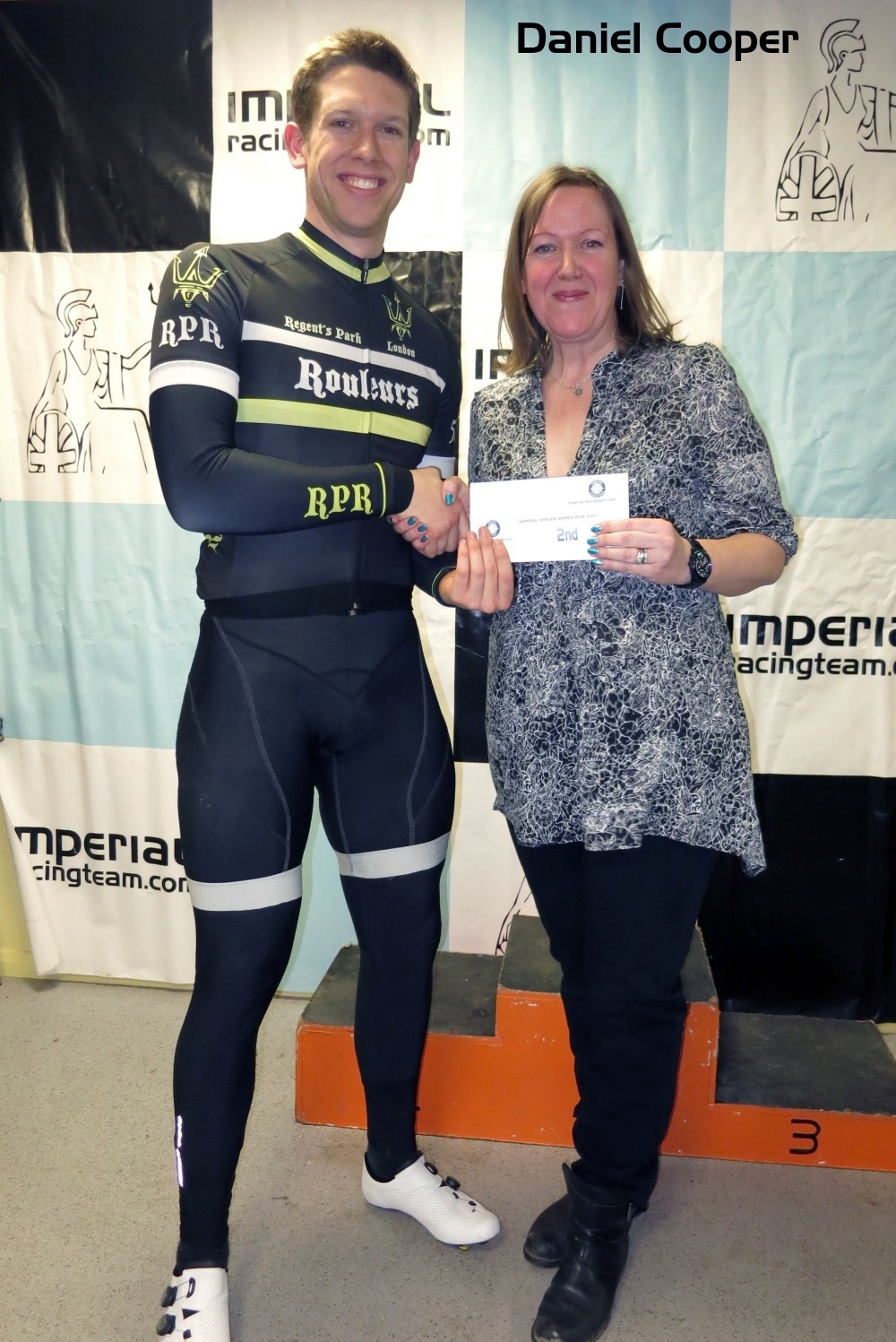 Imperial Winter Series 2016/17 Daniel Cooper (Regents Park Rouleurs) 2nd place