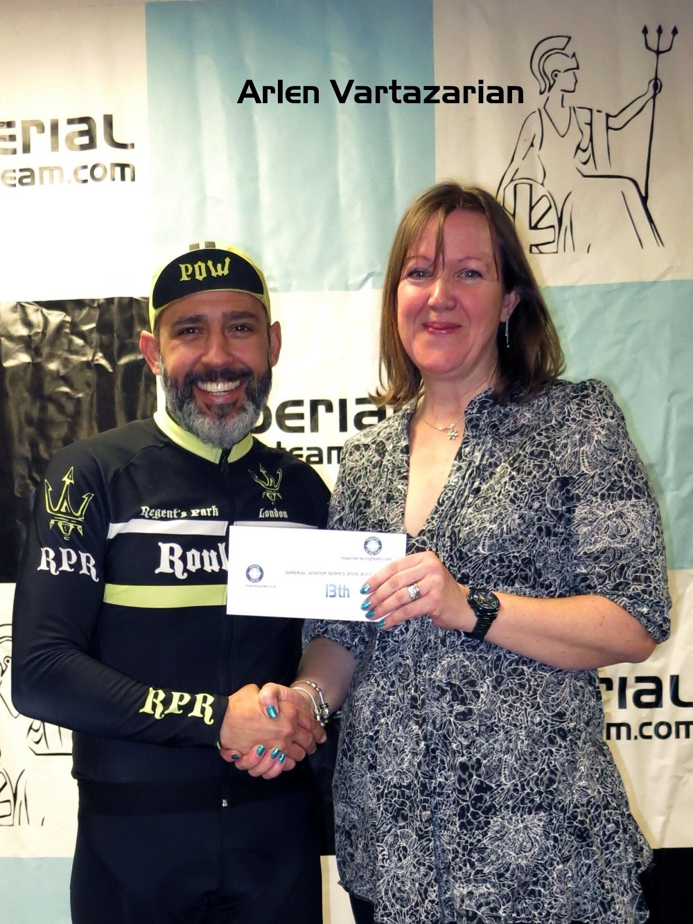 Imperial Winter Series 2016/17 Arlen Vartazarian (Regents Park Rouleurs) 13th place